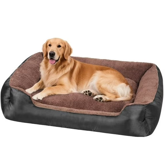 Orthopedic Pet Bed for Large Dogs,cat bed Soft Breathable Dog Bed Machine Washable Non-Slip Bottom Dog Cat Sofa Bed,Grey